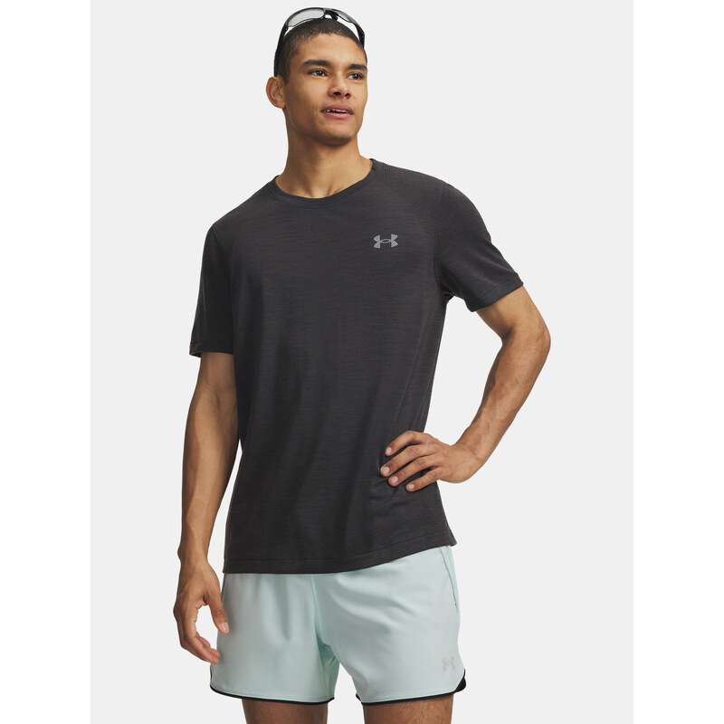 Pánské triko Under Armour UA Wool Run SS-BLK