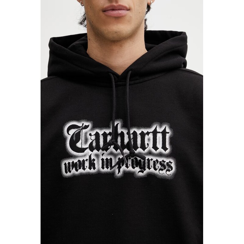 Carhartt WIP Hooded World Tour Sweat oversize mikina s bavlnou pánská