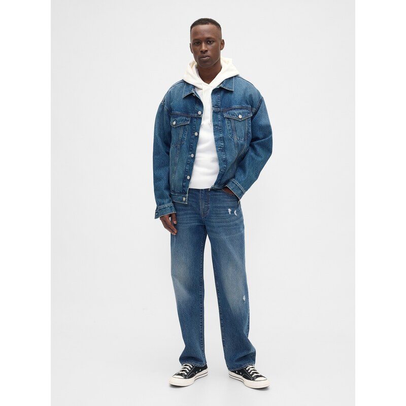 Pánské GAP Džíny Distressed Relaxed