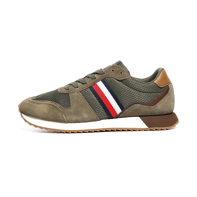 Tenisky Tommy Hilfiger Shoes Khaki 5602887