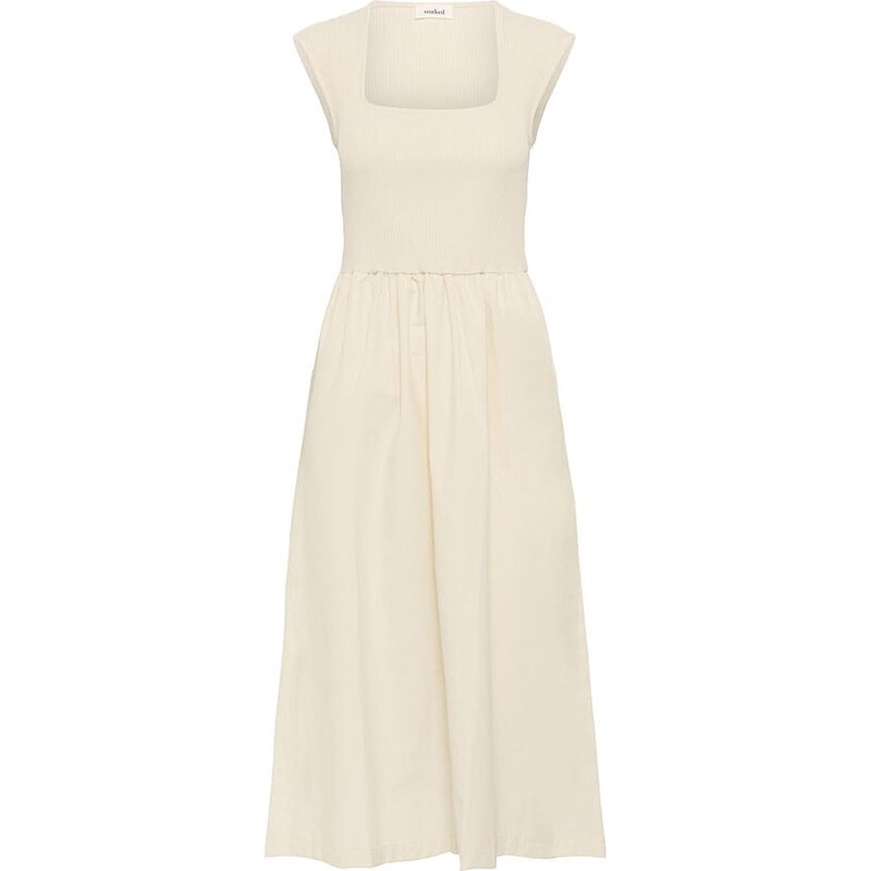 Šaty Soaked in Luxury Creme 374862