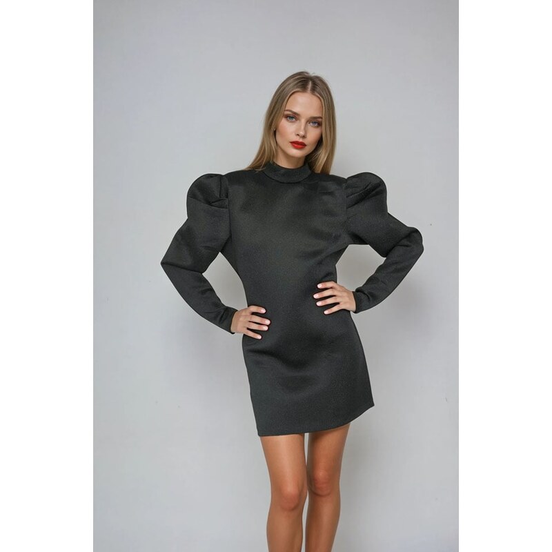 Šaty Monki Schwarz 932416