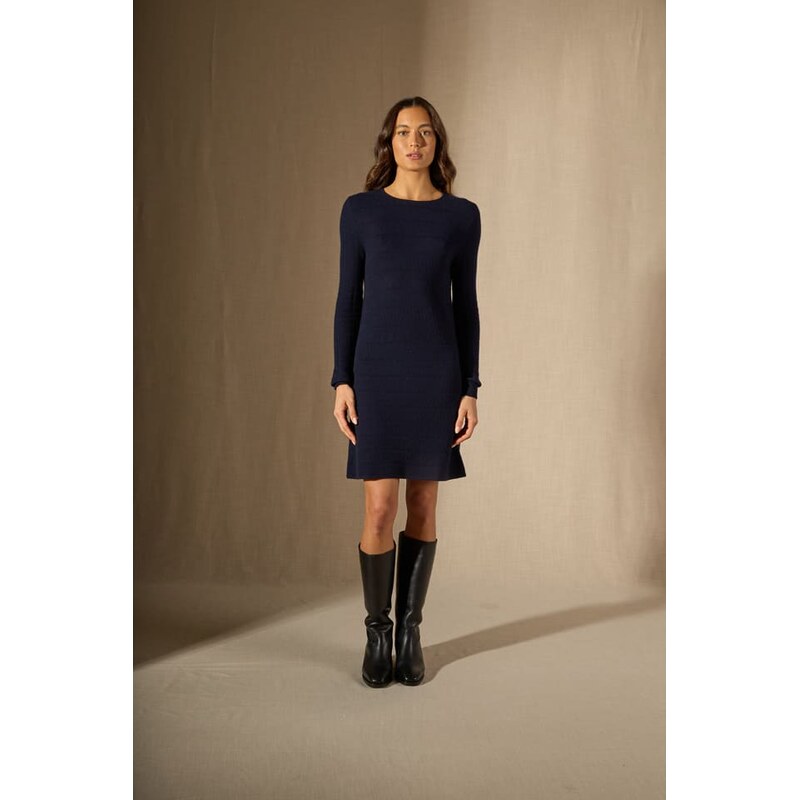 Šaty Perfect Cashmere Dunkelblau 8100950 115289278