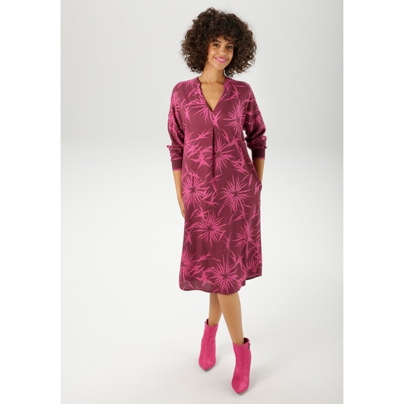 Šaty Aniston Bordeaux/ Pink 9768081