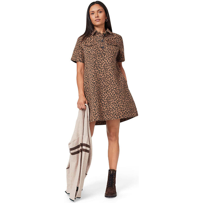 Šaty Scotch & Soda Camel/ Schwarz 549088 115572443