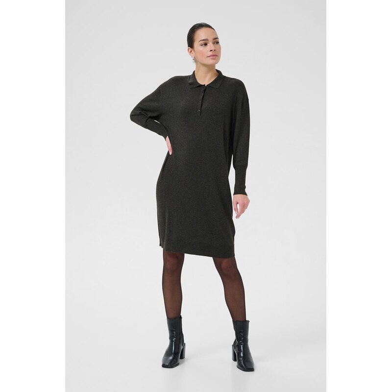 Šaty Kaffe Khaki 3010636 115432757