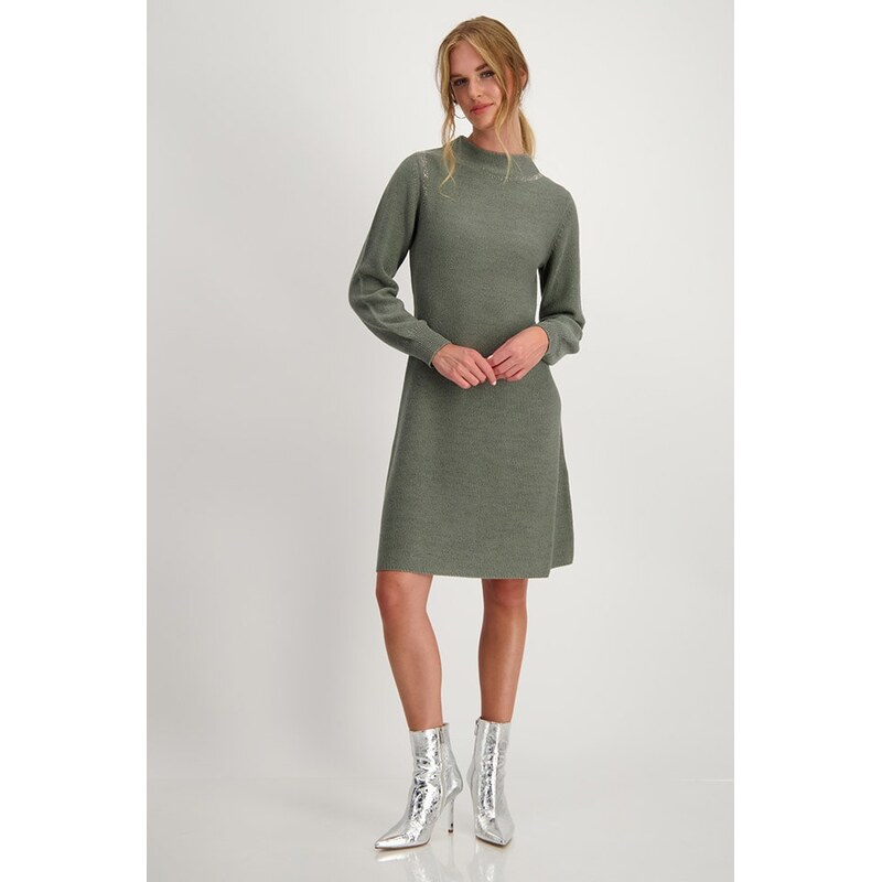 Šaty monari Khaki 9983197 115294991