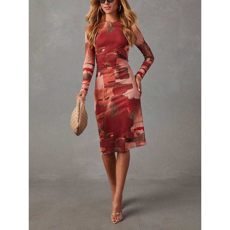 Šaty Milan Kiss Rot/ Rosa 7858674