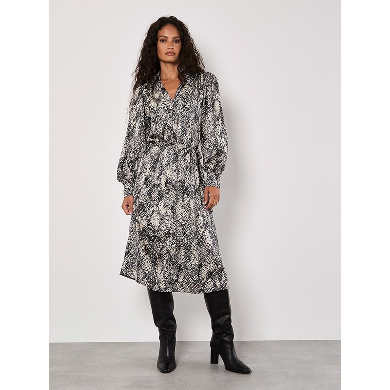 Šaty Apricot Schwarz/ Weiß 2032633 115298215