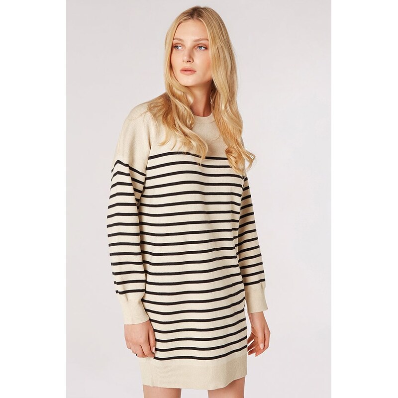 Šaty Apricot Creme/ Schwarz 9591796 115298243