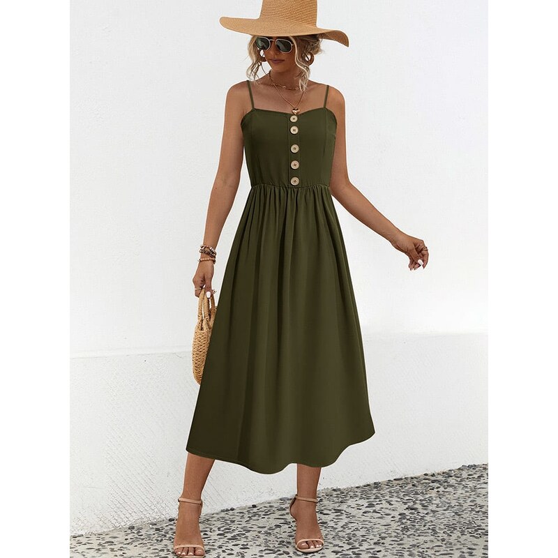Šaty Ariel Tesoro Khaki 6930962 115302334