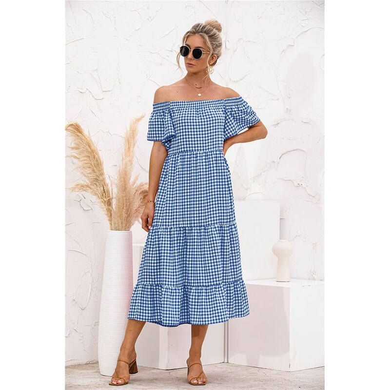 Šaty Ariel Tesoro Blau/ Weiß 7030607 115302339