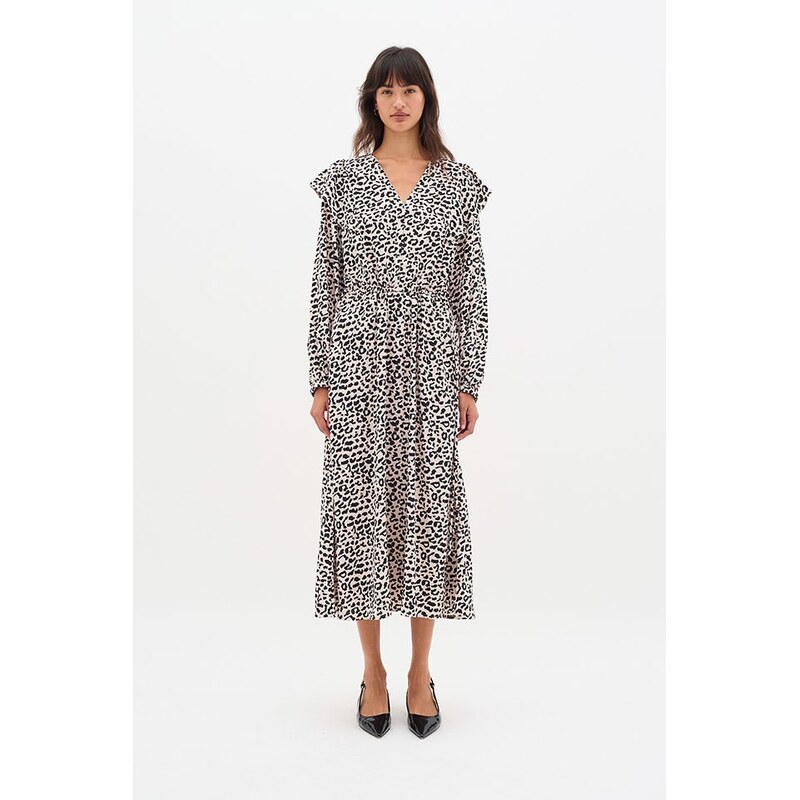Šaty InWear Beige/ Schwarz 2192171