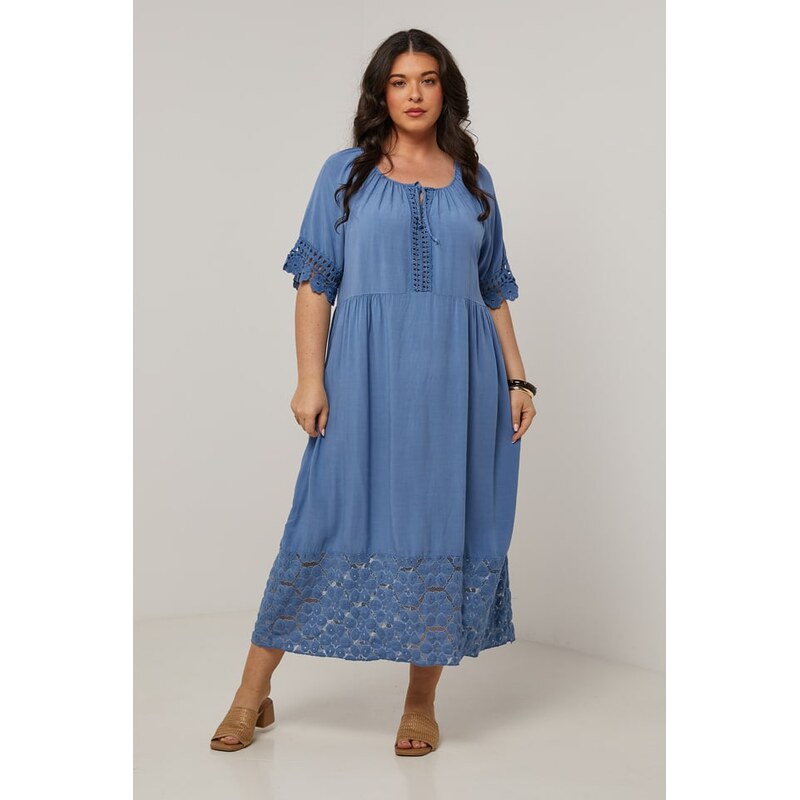 Šaty Curvy Lady Blau 2839634 115307099