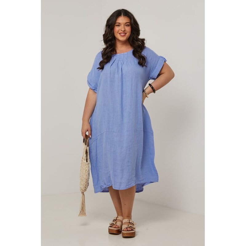 Šaty Curvy Lady Hellblau 6759890 115307119