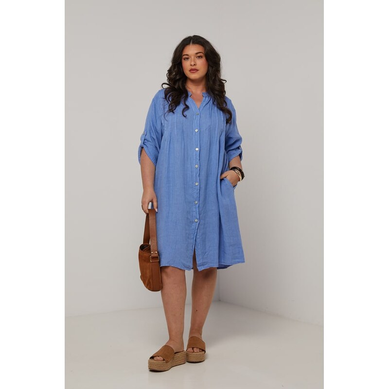 Šaty Curvy Lady Blau 4804770 115307123