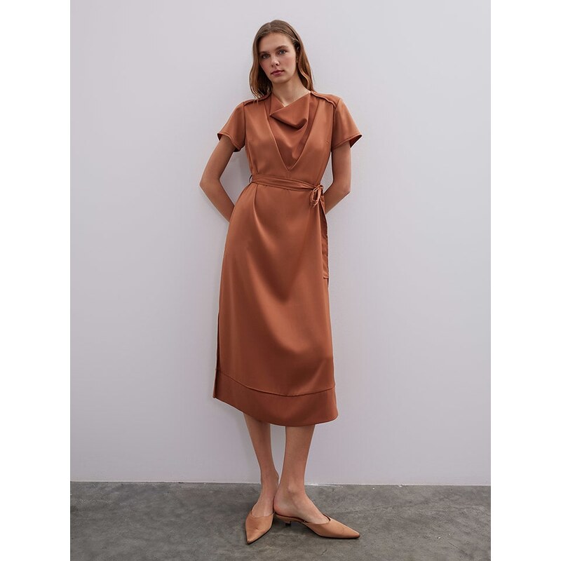 Šaty BGN Cognac 9949677 115573781