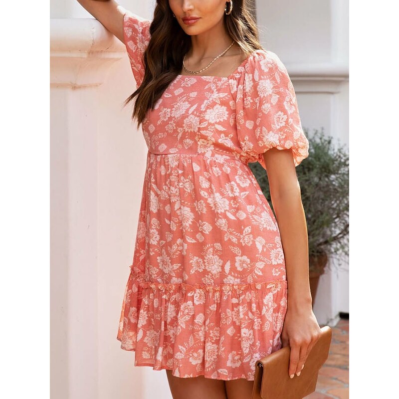 Šaty LA Angels Orange/ Weiß 1646979 115308294