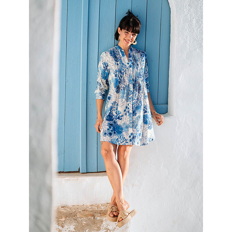 Šaty Isla Bonita by SIGRIS Blau/ Weiß 259642 115308974