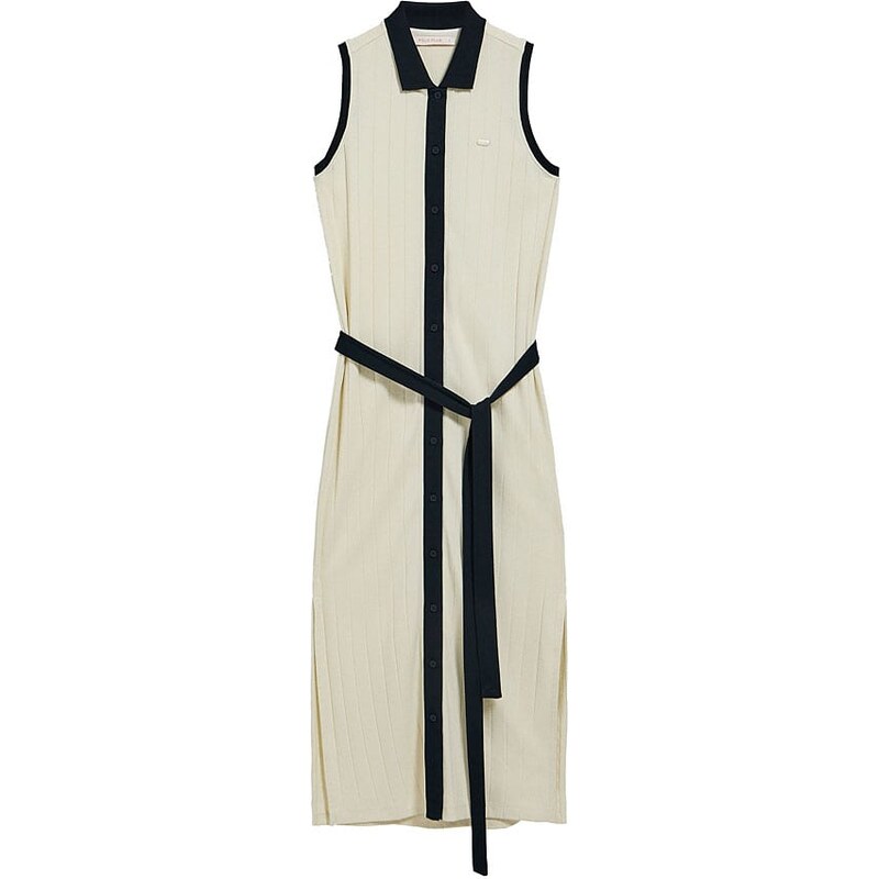 Šaty Polo Club Creme/ Schwarz 460488 115309170