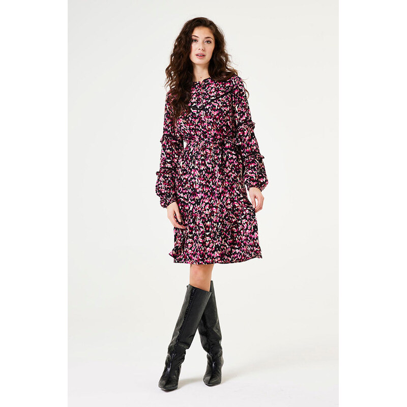 Šaty Garcia Pink/ Schwarz 6752927