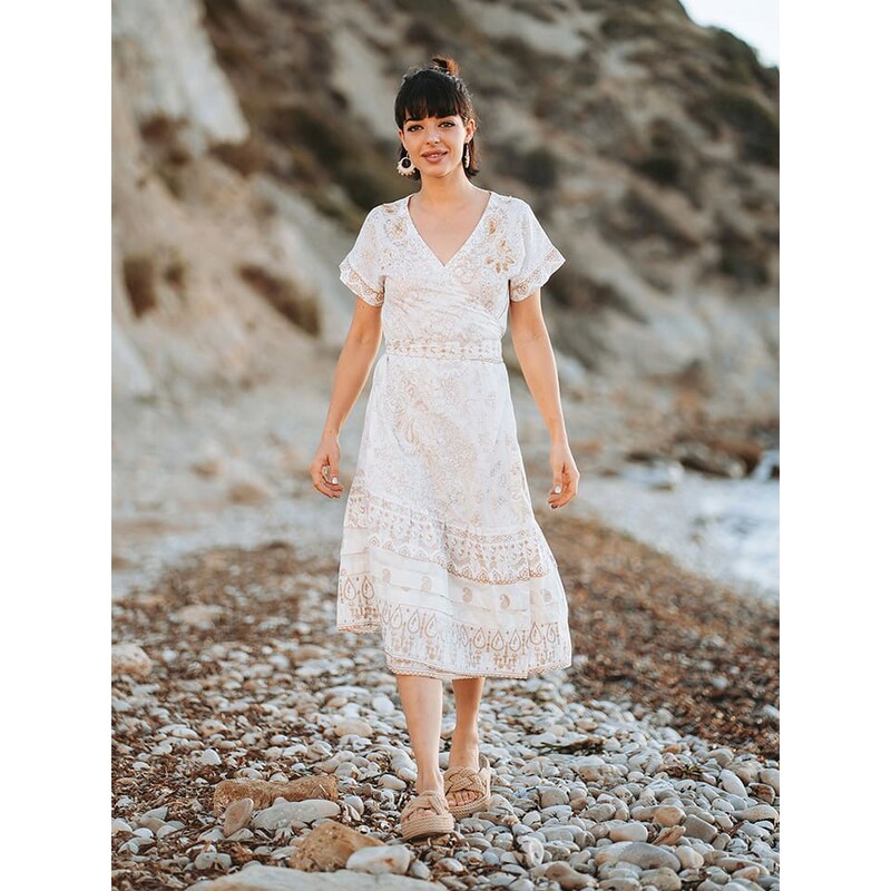 Šaty Isla Bonita by SIGRIS Beige 5122502 115311225
