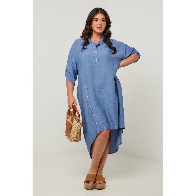 Šaty Curvy Lady Blau 589065 115311853