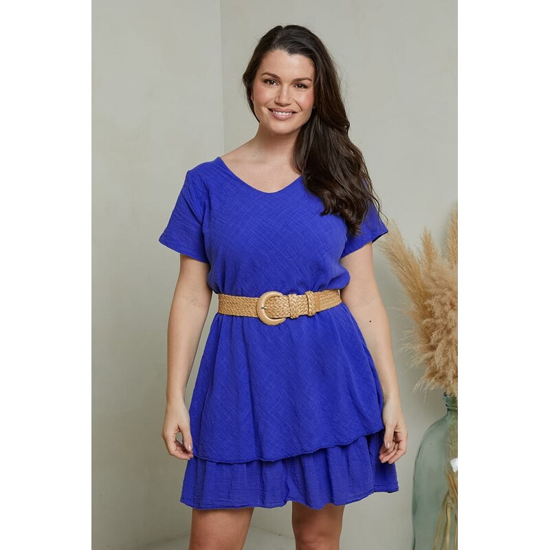 Šaty Curvy Lady Blau 9379728 115311870