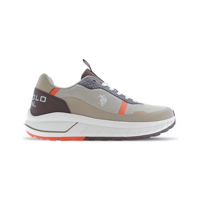 Tenisky U.S. Polo Assn. Braun/ Beige 4690255