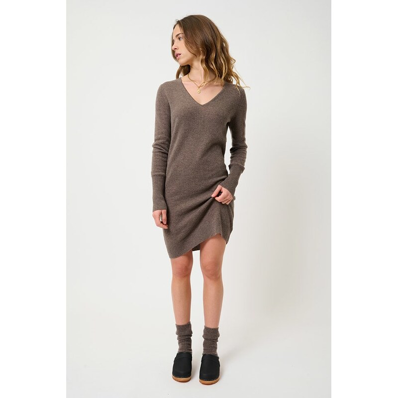 Šaty AUTHENTIC CASHMERE Braun 9480678 115314244