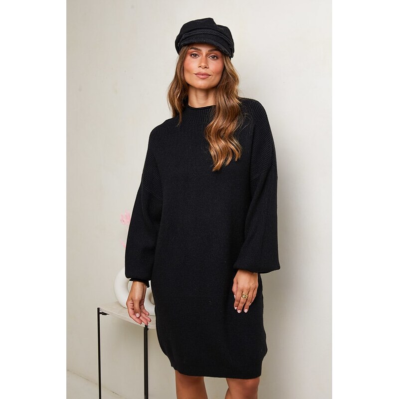 Šaty Soft Cashmere Schwarz 5401560 115317130