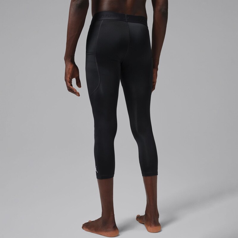 Jordan Sport Essentials Dri-FIT 3/4-Length Tights Black - Pánské - Kompresní legíny Jordan - Černé - IF0899-010