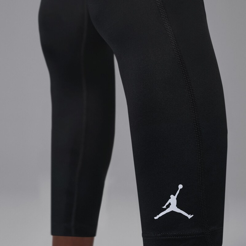 Jordan Sport Essentials Dri-FIT 3/4-Length Tights Black - Pánské - Kompresní legíny Jordan - Černé - IF0899-010