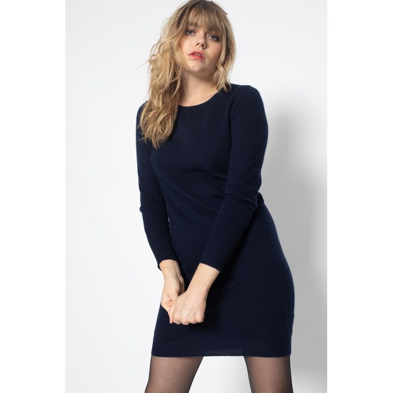Šaty Perfect Cashmere Dunkelblau 232724 115323965