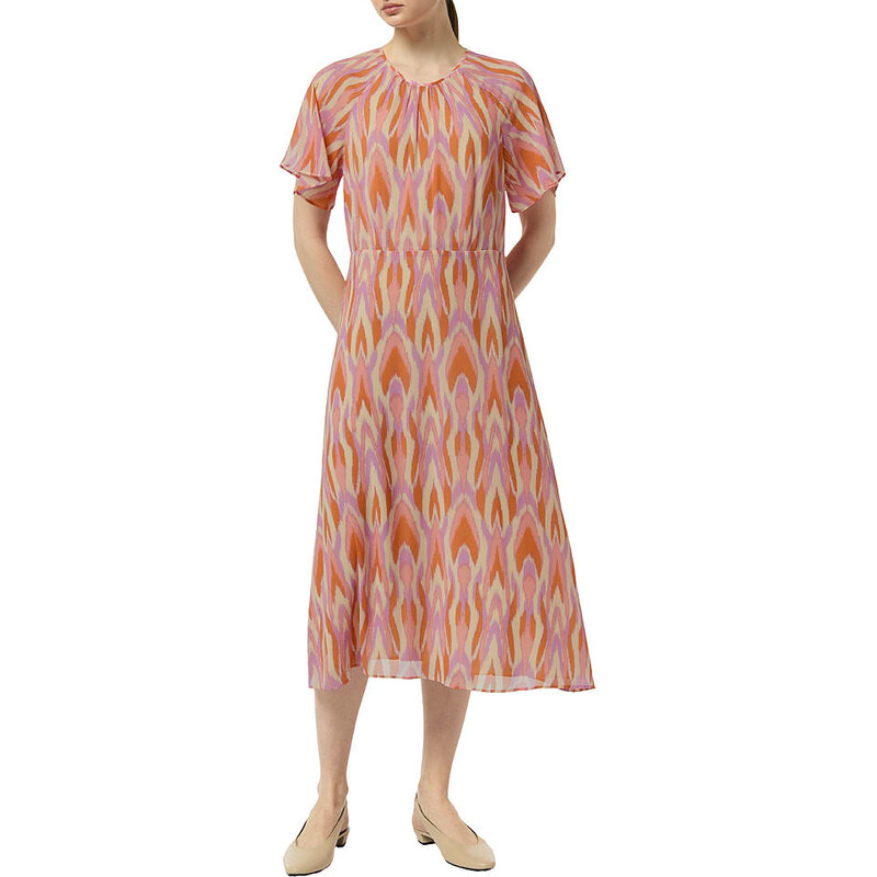 Šaty comma Orange/ Lila 9715779 115320678
