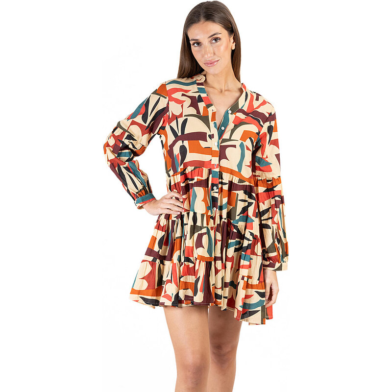 Šaty Isla Bonita by SIGRIS Beige/ Bunt 8039499 115320897