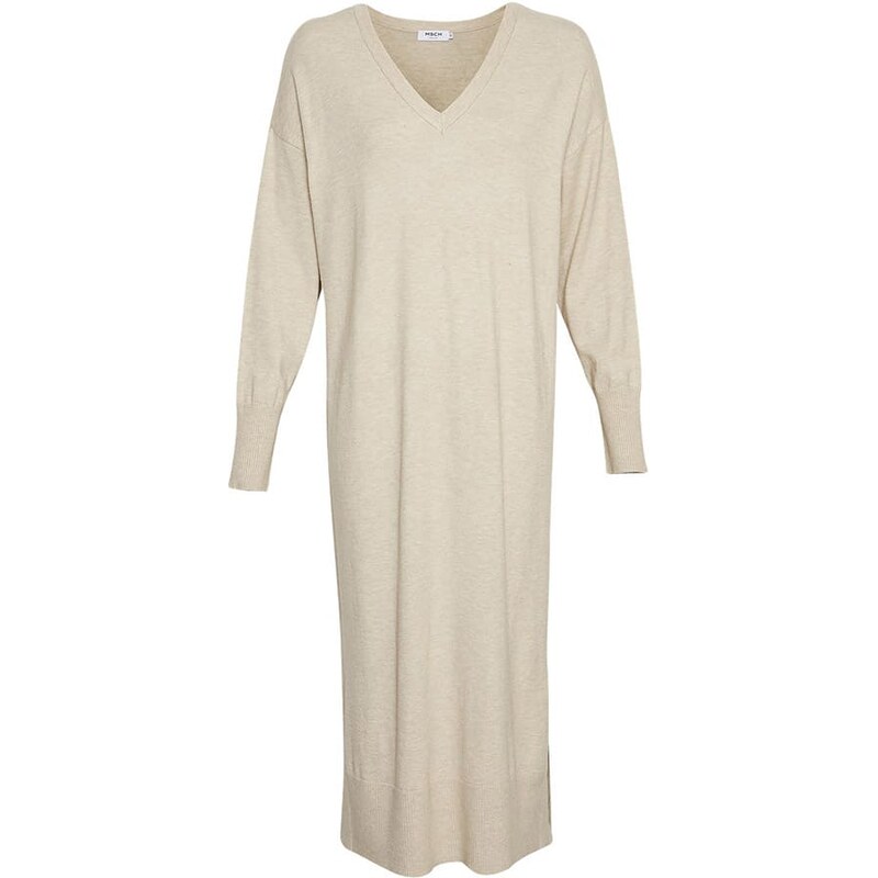 Šaty MOSS COPENHAGEN Beige 7611167 115323455
