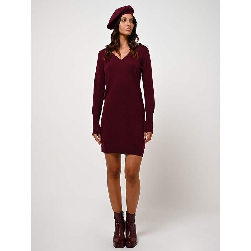 Šaty AUTHENTIC CASHMERE Bordeaux 3706034 115323851