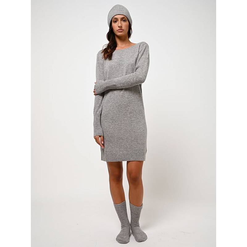 Šaty AUTHENTIC CASHMERE Grau 3481877 115323856