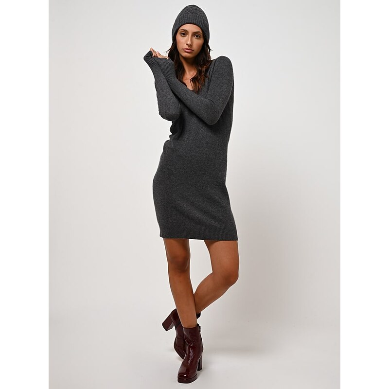 Šaty AUTHENTIC CASHMERE Anthrazit 1904422 115323852