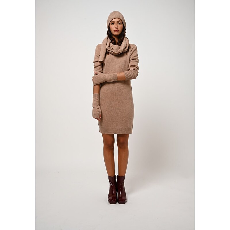 Šaty AUTHENTIC CASHMERE Beige 4345382 115324284