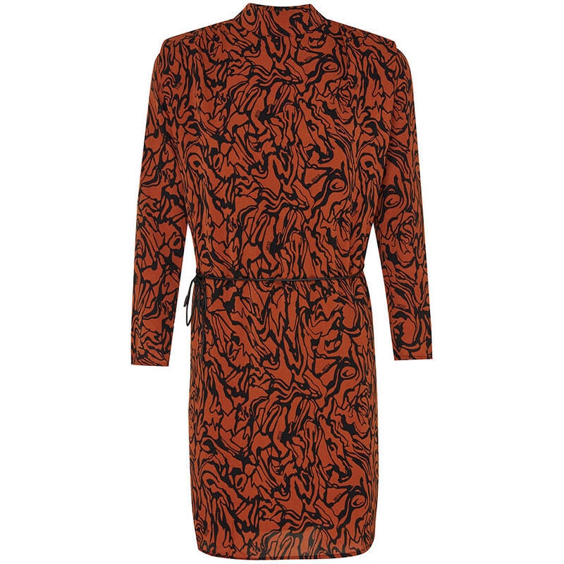 Šaty Mexx Cognac/ Schwarz 5018134 115324328