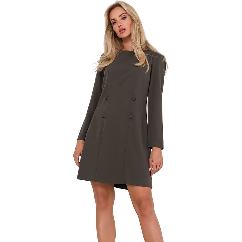 Šaty made of emotion Khaki 6771617