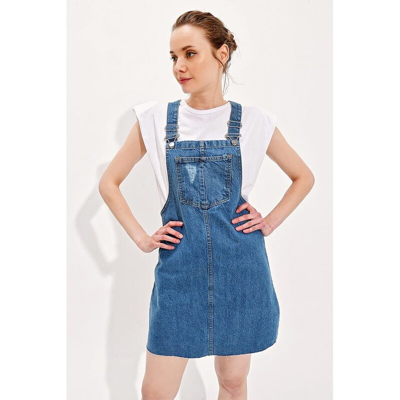 Šaty Trend Alacati Blau 9824516 115326445