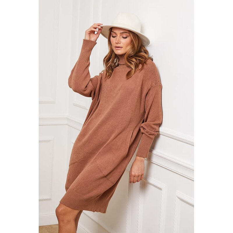 Šaty So Cachemire Camel 5186183 115327291