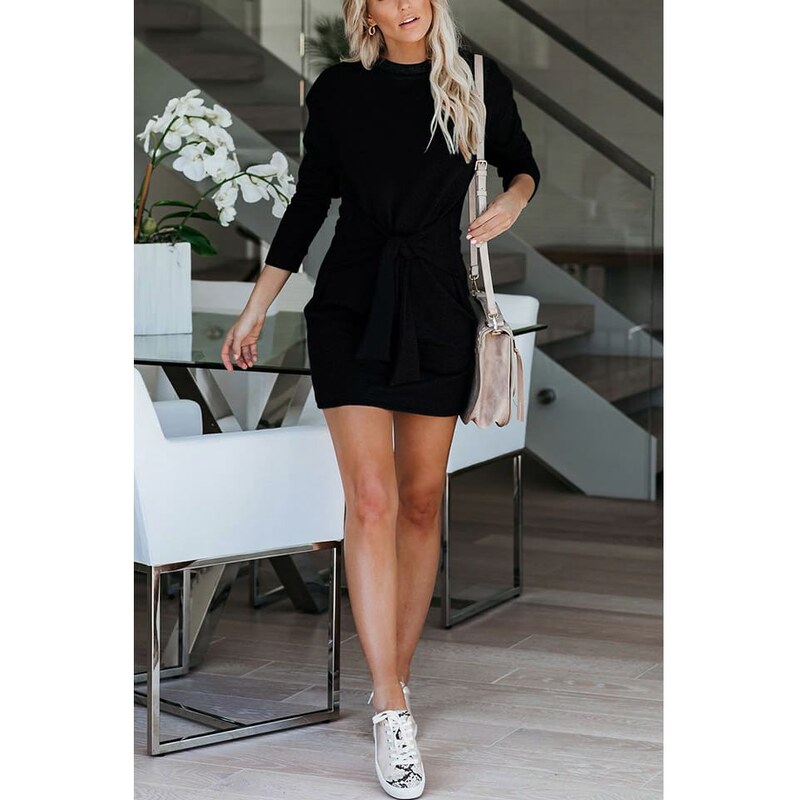 Šaty Milan Kiss Schwarz 878322