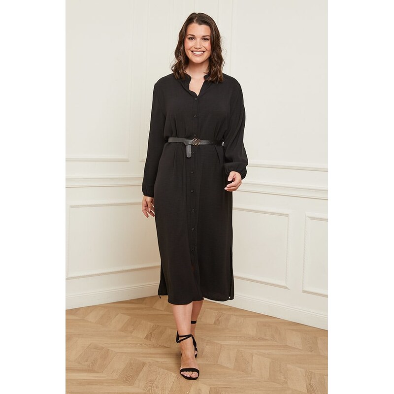 Šaty Curvy Lady Schwarz 1428749