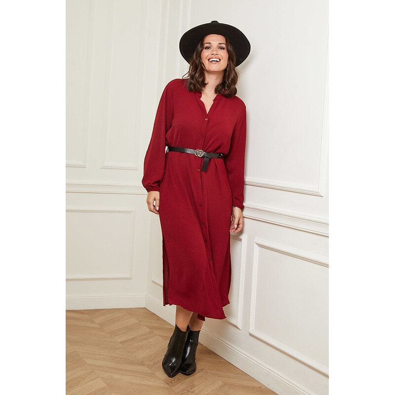 Šaty Curvy Lady Rot 162915 115328504