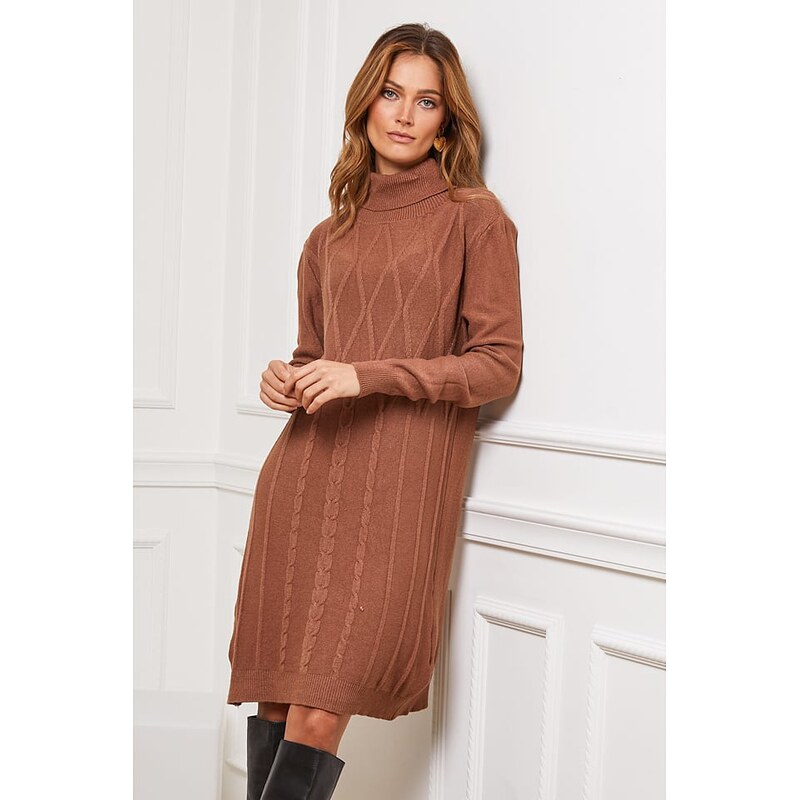 Šaty Joséfine Camel 1066092 115328593