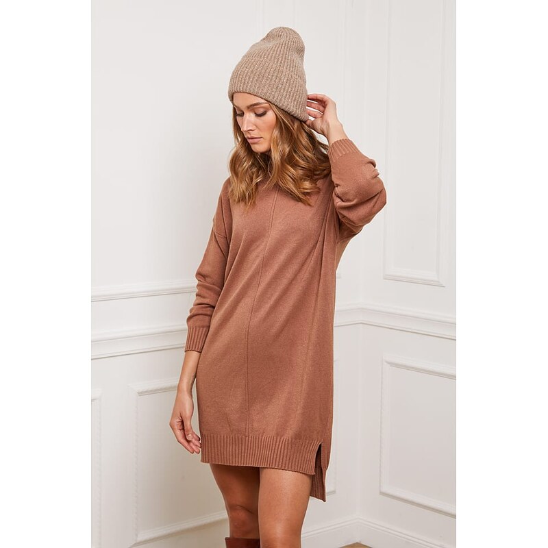 Šaty So Cachemire Camel 5798053 115328648